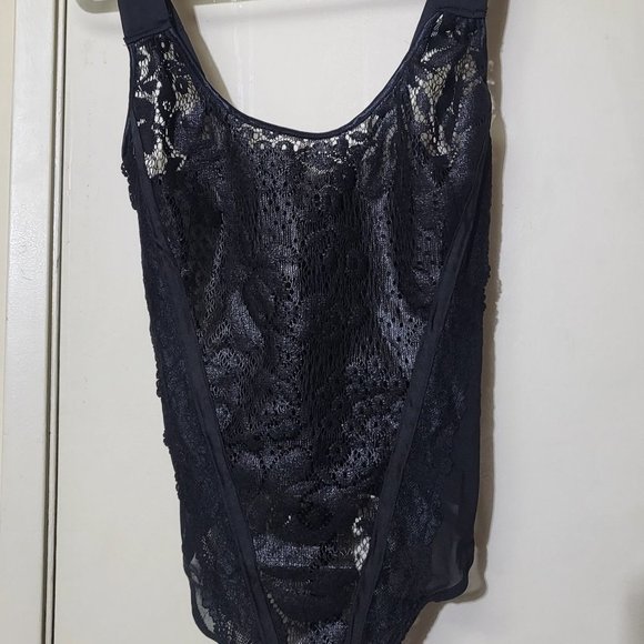 🏷️NWT Free People Intimately Off Beat Bodysuit In Black - Small - Picture 6 of 15